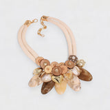 Ocean Decorative Statement Necklace - Q03538