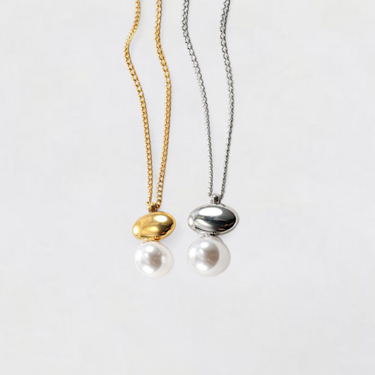 Pearl Stainless Steel Necklace